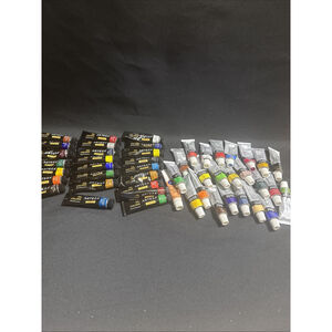 Arteza Premium Metallic Gouache 12ml Tubes Lot of 24, 24 Daler Rowney Paints